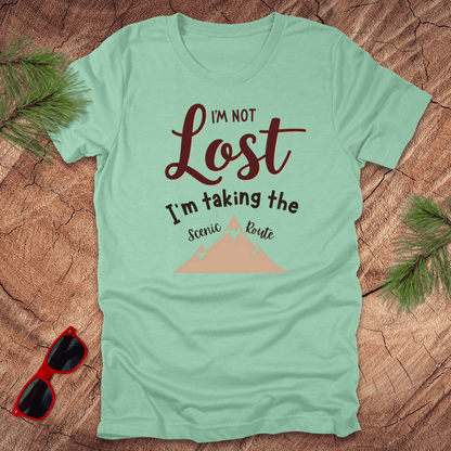 Taking the Scenic Route Tee - Wandering Owl Adventure Gear