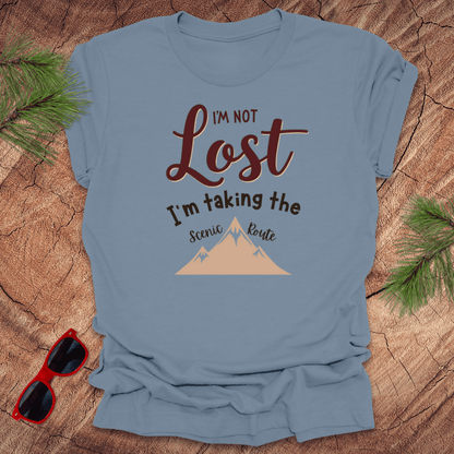 Taking the Scenic Route Tee - Wandering Owl Adventure Gear