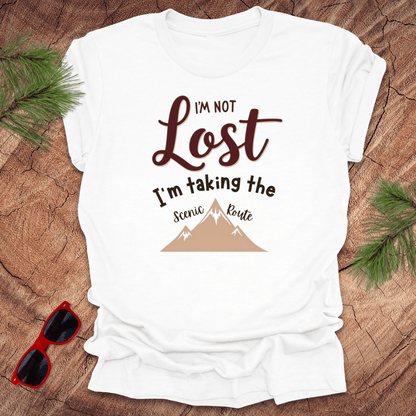 Taking the Scenic Route Tee - Wandering Owl Adventure Gear