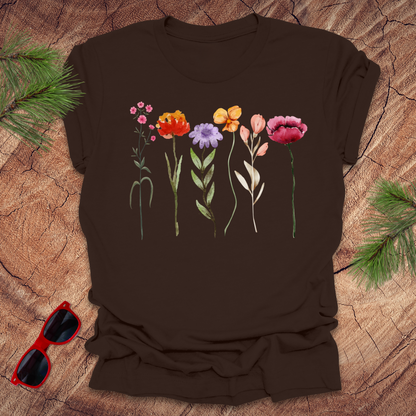 Tall Flowers Art Tee