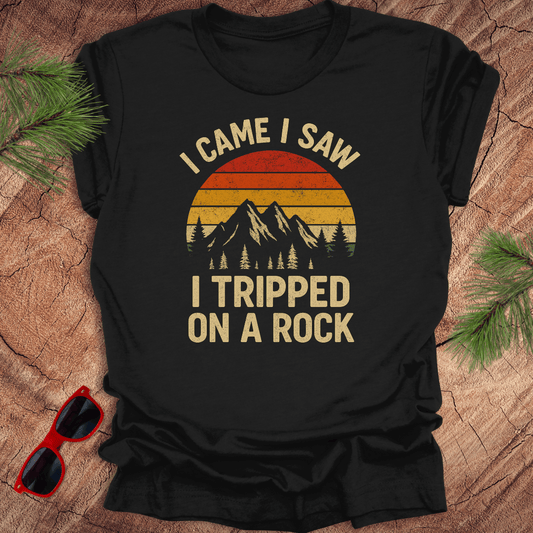 Tripped on a Rock Tee - Wandering Owl Adventure Gear