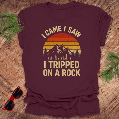 Tripped on a Rock Tee - Wandering Owl Adventure Gear
