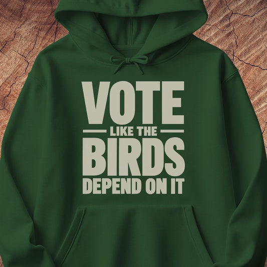 Vote Birds Hoodie
