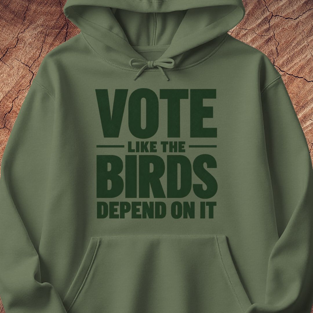 Vote Birds Hoodie