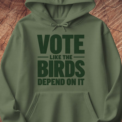 Vote Birds Hoodie