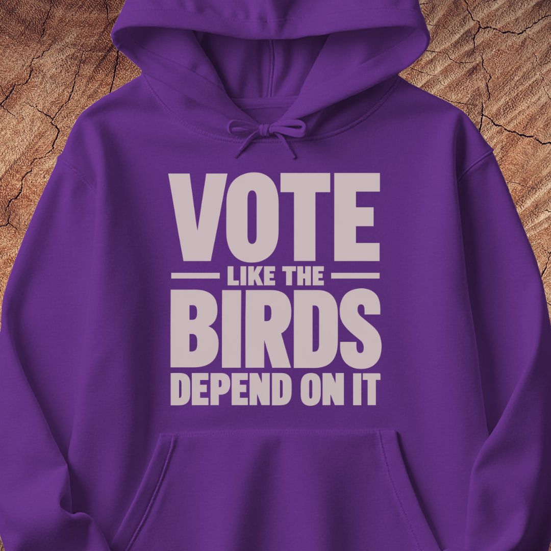 Vote Birds Hoodie