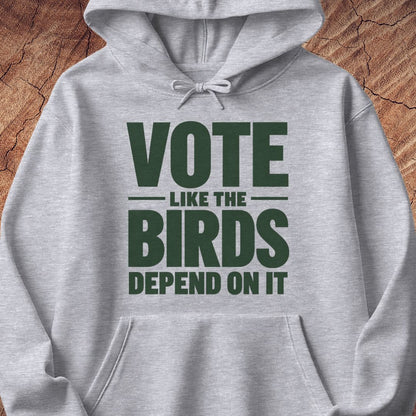 Vote Birds Hoodie