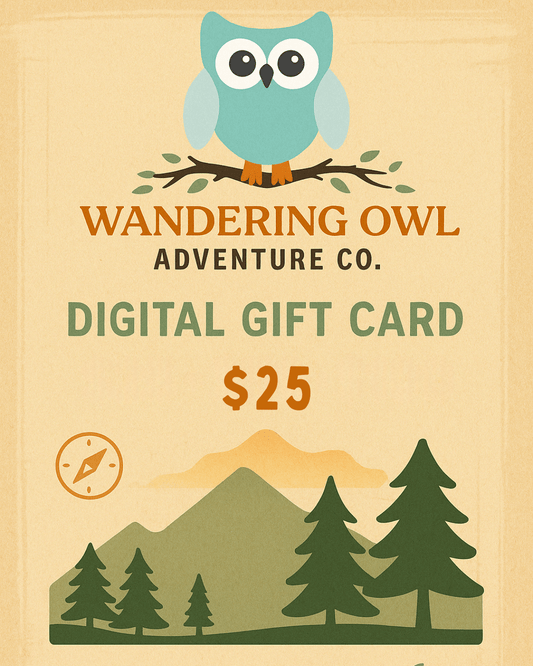Wandering Owl Adventure Co. Gift Card - Wandering Owl Adventure Gear