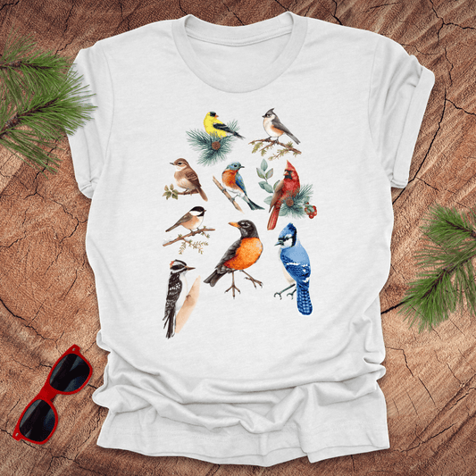 Wild Birds Tee - Wandering Owl Adventure Gear