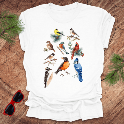 Wild Birds Tee - Wandering Owl Adventure Gear