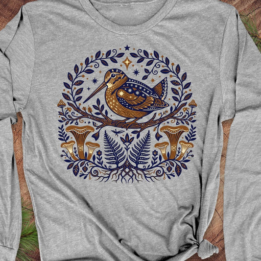 Woodcock of the Woods Long-Sleeve Tee