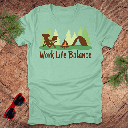 Work Life Balance Unisex Tee - Wandering Owl Adventure Gear