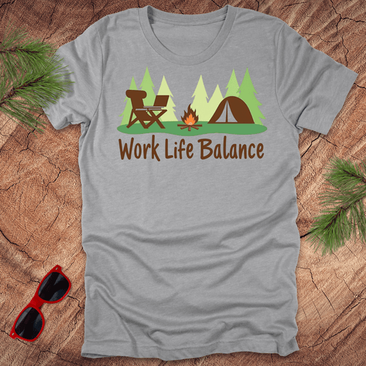 Work Life Balance Unisex Tee - Wandering Owl Adventure Gear