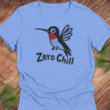 Zero Chill Hummingbird Women's Relaxed Tee