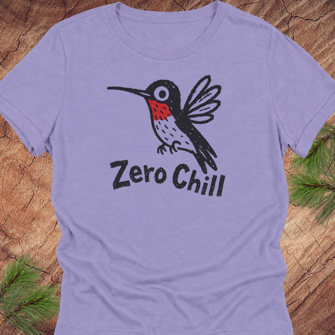 Zero Chill Hummingbird Women's Relaxed Tee