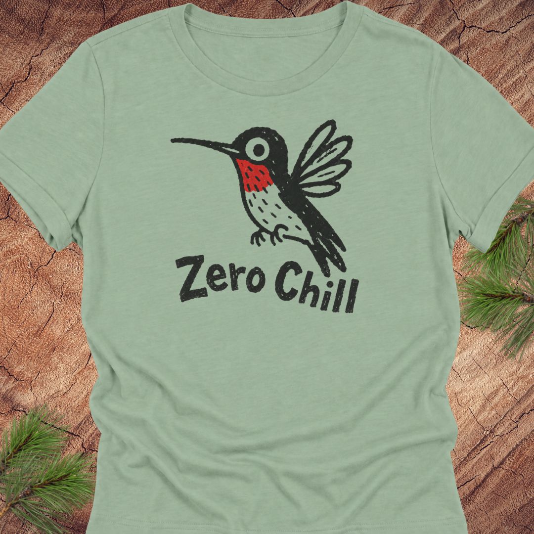Zero Chill Hummingbird Women's Relaxed Tee