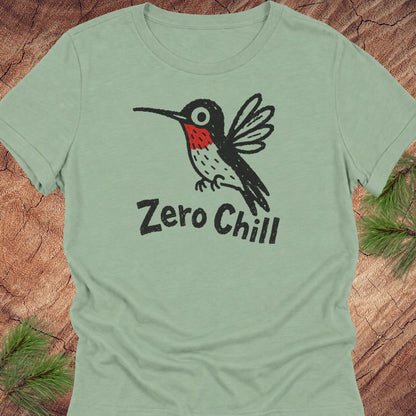 Zero Chill Hummingbird Women's Relaxed Tee