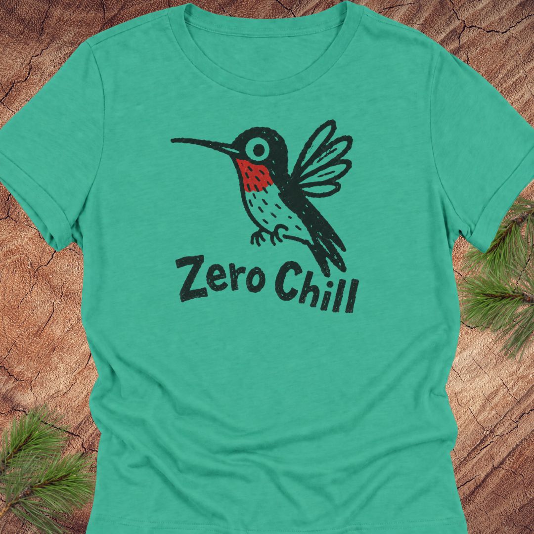 Zero Chill Hummingbird Women's Relaxed Tee