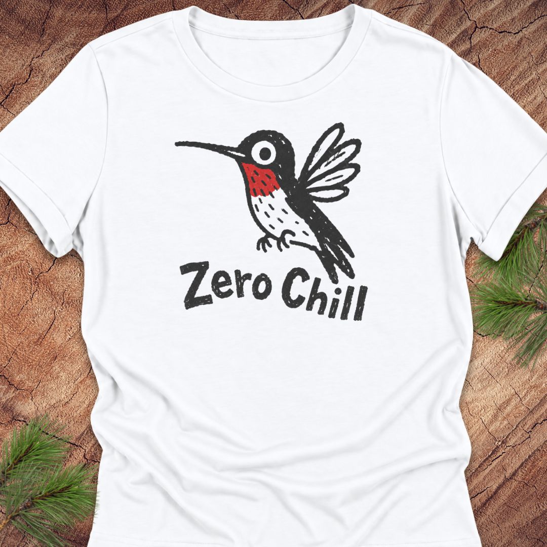 Zero Chill Hummingbird Women's Relaxed Tee
